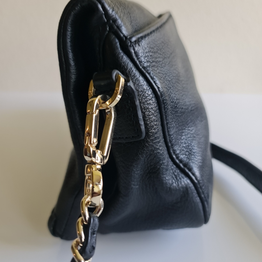 Tory Burch Black Leather Crossbody Bag - Picture 8 of 17